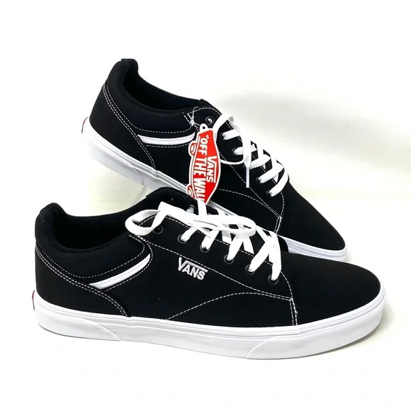 💖MEGA SALE💖VANS Seldan Canvas Black Casual  Women’s   Low Top VN0A4TZE187 - Picture 5 of 10